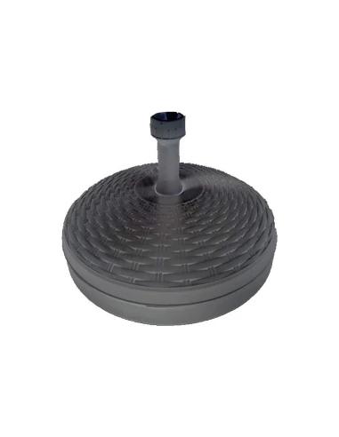 Pied De Parasol 20 L Couleur: Noir Ø46x15cm Ipae Progarden