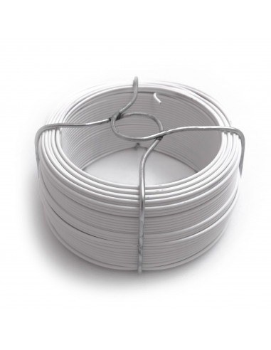 Fil De Fer Gainé Blanc Résistant, polyvalent, discret - GREENVALLE