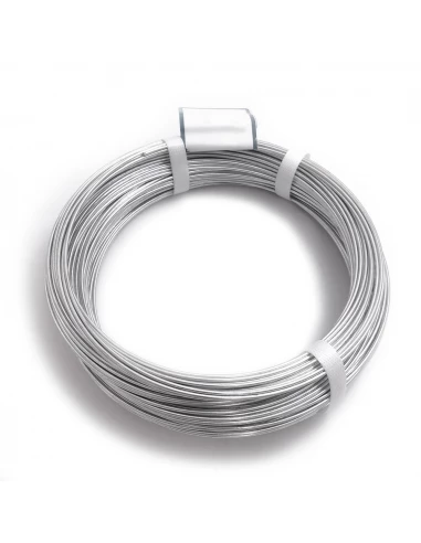 Fil De Tension Galvanisé N° 14 - 2,2mm - 50mts - 1500gr