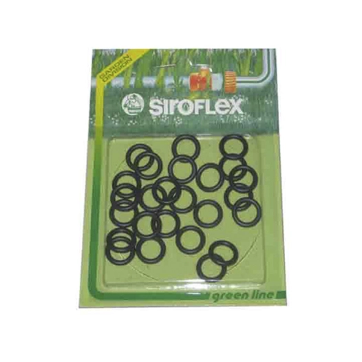 Blister 25 Anneaux En Caoutchouc (RACCORD Rapide De Rechange D'irrigation)
