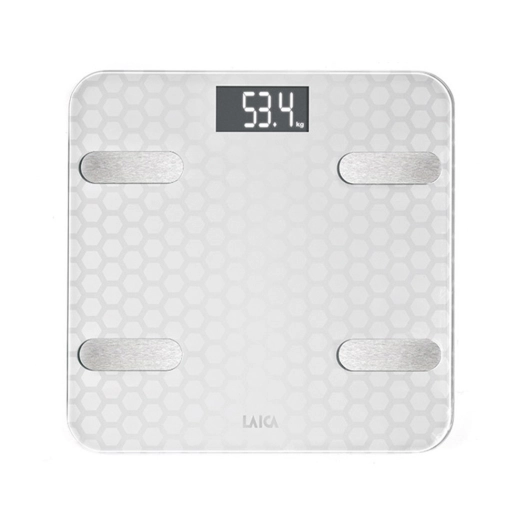 Échelle Bluetooth Et Calcul Composition Du Corps De Couleur Blanc Smart 180kg Ps7011 Laica.