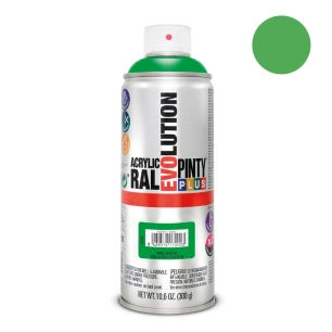 Peinture En Aérosol Pintyplus Evolution 520cc Ral 6018 Vert Jaune