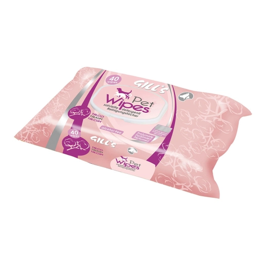 Serviettes Humides Xl Aroma Talc Parfum 40 Unités (30X20CM) Gill's