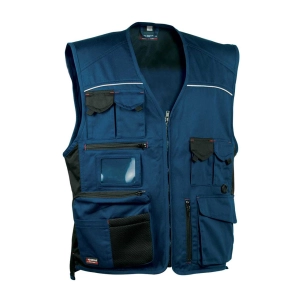 Gilet Expert Bleu Marine Noir Cofra Taille 60