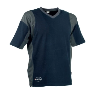 T-Shirt Java Bleu Marine/Gris Fonce Taille M