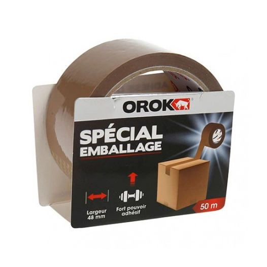 OROK Adhésif Emballage Havane_50mx38mm - OROK