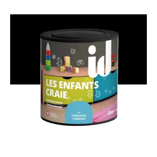 Peinture Les Enfants Craie 0.5 litre blanc - ID