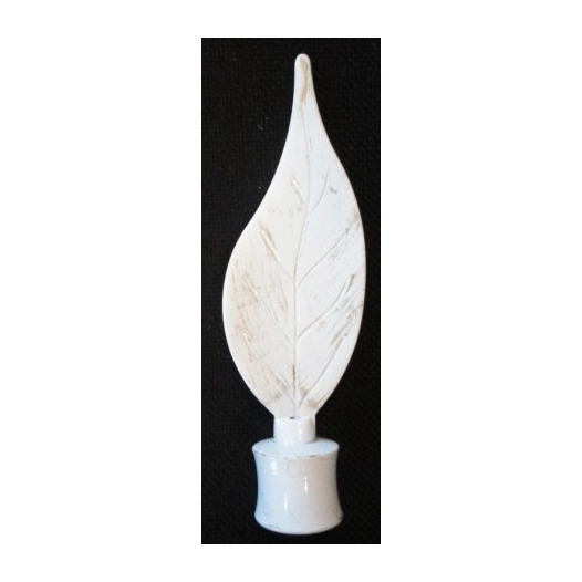 ESSENTIEL Embout feuille_noir_argent - ESSENTIEL