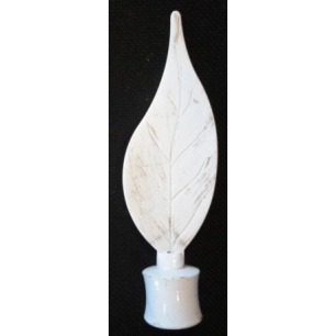 ESSENTIEL Embout feuille_noir_argent - ESSENTIEL
