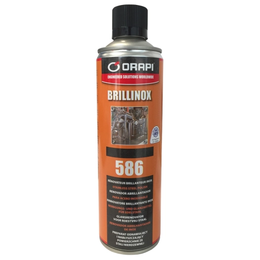 Rénovateur inox Brillinox 586 Aerosol - ORAPI