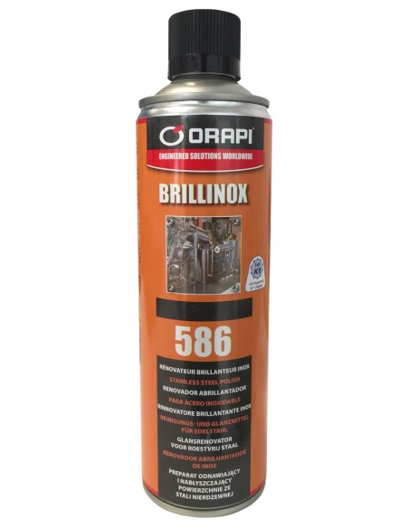 Rénovateur inox Brillinox 586 Aerosol - ORAPI