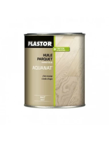 PLASTOR Huile Aquanat_1l_incolore_mat - PLASTOR