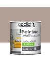 Peinture multi-supports satin 0.5 litre cendre - ADDICT