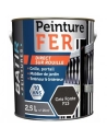 Peinture BATIR Fer forgé 2.5 Litre gris fonte - BATIR