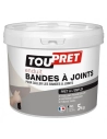 TOUPRET Les ESSENTIELS Enduit bandes à joint et lissage pâte 5kg - TOUPRET