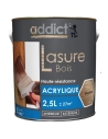 Lasure bois acrylique 2.5 litres incolore - ADDICT