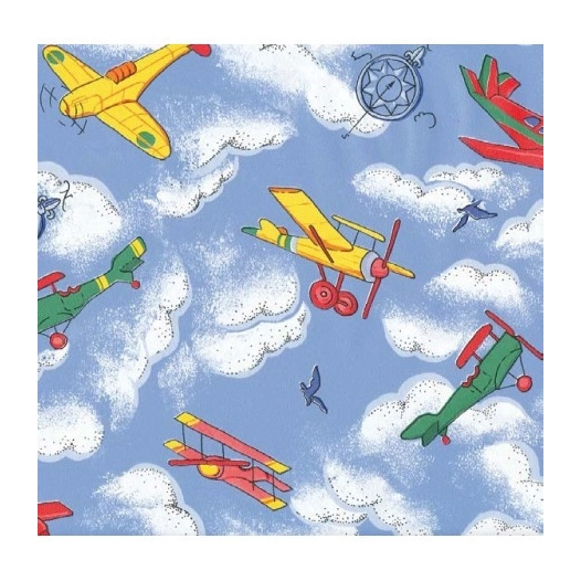 DECORALIA Adhésif aéroplane_45cmx2m - DECORALIA