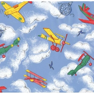 DECORALIA Adhésif aéroplane_45cmx2m - DECORALIA