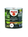 Peinture Multisupport satinée 0.5 litre blanc - ALPINA