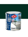 Peinture OXI Direct Fer 0.5 Litre vert sapin - OXI