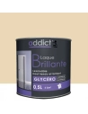 Peinture Laque glycéro brillant 0.5 litre blanc casse - ADDICT