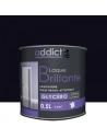 Peinture Laque glycéro brillant 0.5 litre noir - ADDICT
