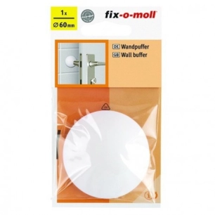 FIX-O-MOLL Butoir mur. adh/vis_o_60mm_blanc_2 - FIX-O-MOLL