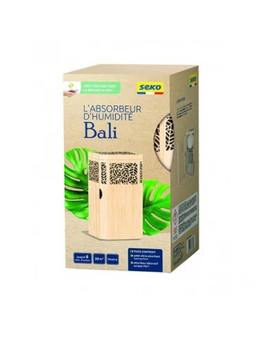 Absorbeur d'humidité Bali 450g + 1 recharge incluse - SODEPAC