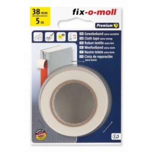 FIX-O-MOLL Adhésif tissé_5mx38mm_blanc - FIX-O-MOLL
