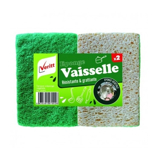 VERITT Tampon s/éponge Végétal_2 - VERITT