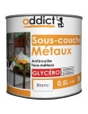 Peinture Sous-couche métaux 0.5 litre blanc - ADDICT