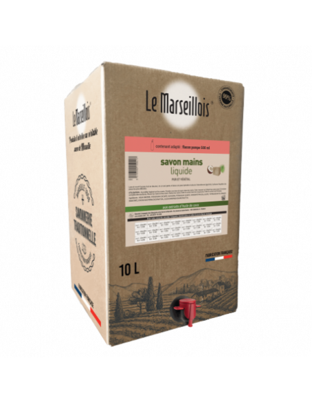 MARSEILLOIS Savon liquide 10l - LE MARSEILLOIS