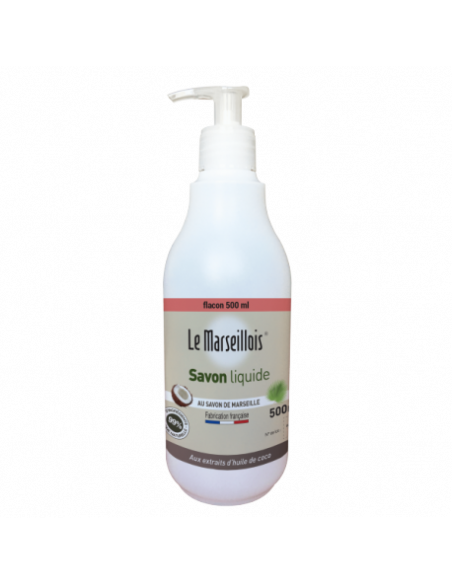 MARSEILLOIS Savon liquide_500ml - LE MARSEILLOIS