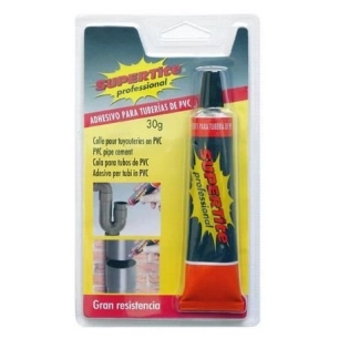 Colle PVC Rigide 30 ml Soudure à froid PVC forte adhérence - Supertite