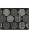 Tapis Déco VELVET Circles_60x80cm - DECORMAT