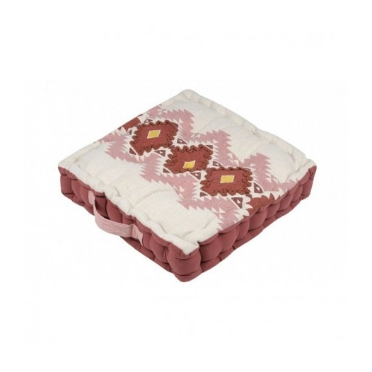 STOF THEME PUEBLA_45x45x10cm_sienne - STOF