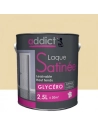 Peinture Laque glycéro satin 2.5 litres blanc casse - ADDICT