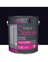 Peinture Laque glycéro satin 2.5 litres noir - ADDICT