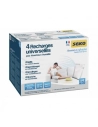Pour absorbeur d'humidité - Recharges sachet 4x1kg neutre - SODEPAC