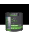 Peinture Bois 0.5 litre noir - ADDICT
