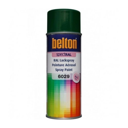 Peinture aérosol Spectral brillant 400ml ral 6029 vert menthe - BELTON