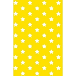 DECORALIA Adhésif étoile_jaune_45cmx2m - DECORALIA