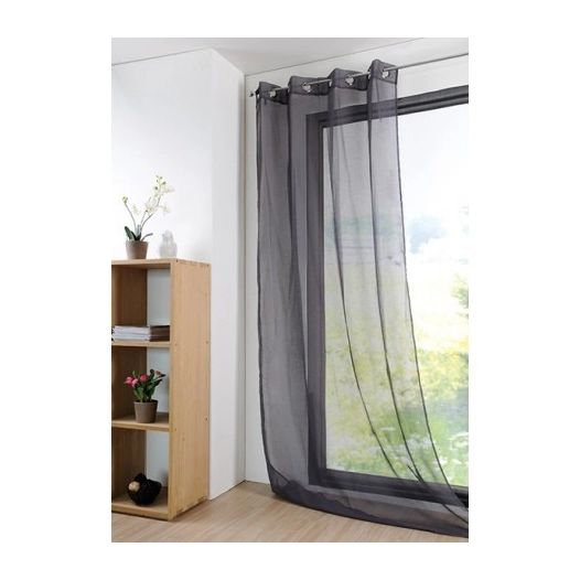 STOF Voilage_135x260cm_anthracite - STOF