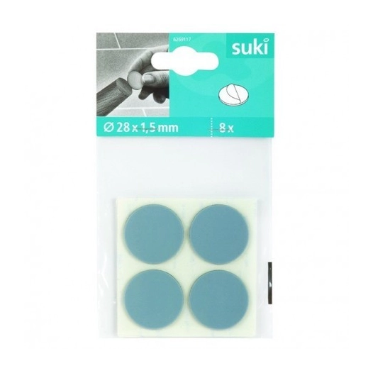 FIX-O-MOLL patin sup-gliss fin_o_28mm_8_gris - FIX-O-MOLL