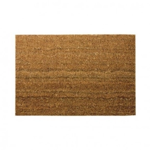 DECORMAT Tapis coco écru uni_17mmx33cmx60cm - DECORMAT