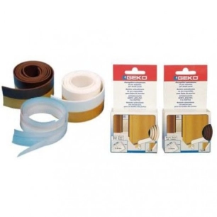 3 GEKO Bas-de-porte PVC mousse_100cm_marron - GEKO