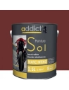 Peinture Sol 2.5 litres rouge brun - ADDICT