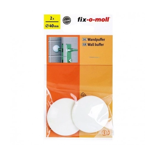 FIX-O-MOLL Butoir mural adhes._o_40mm_blanc_2 - FIX-O-MOLL