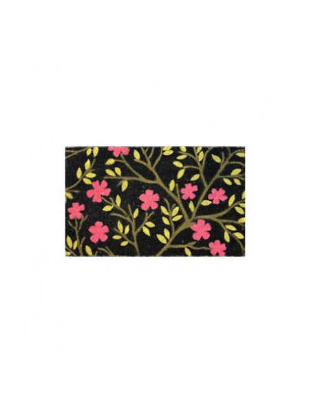 DECORMAT Tapis brosse coco 45x75cm_seventies_45x75cm - DECORMAT
