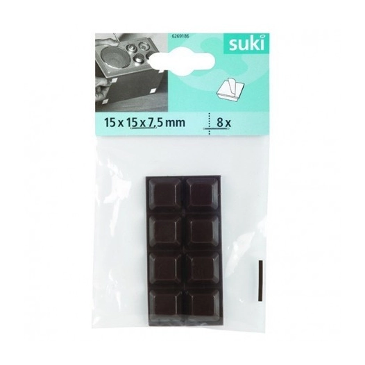 FIX-O-MOLL Patins absorbeurs_18x18x7_5mm_8_protection_son_et_vibration - FIX-O-MOLL